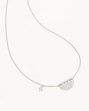 Load image into Gallery viewer, By Charlotte Live in Light Lotus Necklace Silver