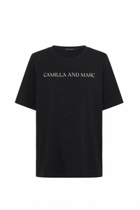 C&M Asher Tee - Black with Stone