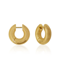 Load image into Gallery viewer, Saint Valentine Margot Hoops - Gold