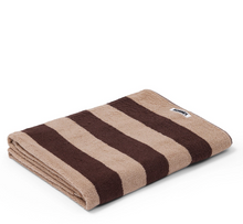 Load image into Gallery viewer, Hommey Beach Towel - Macchiato Stripes