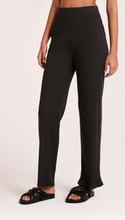 Load image into Gallery viewer, Nude Lucy Lounge Ribbed Pant - Coal