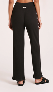 Nude Lucy Lounge Ribbed Pant - Coal
