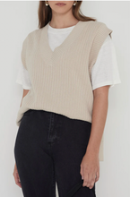 Load image into Gallery viewer, Arcaa Vera Knit Vest - Sand