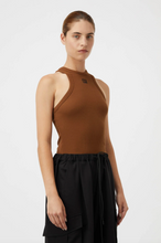 Load image into Gallery viewer, C&amp;M Nora Rib Top - Soft Toffee