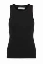 Load image into Gallery viewer, Nude Lucy Classic Knit Tank - Black