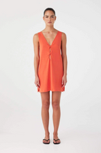 Load image into Gallery viewer, Arcaa Paloma Mini Dress - Mandarin