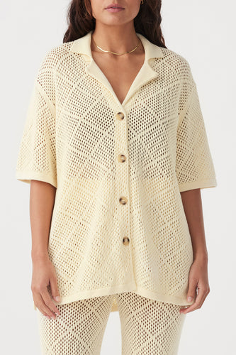 Arcaa Ezra Shirt - Butter