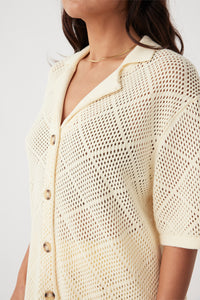 Arcaa Ezra Shirt - Butter