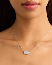 Load image into Gallery viewer, By Charlotte Live in Light Lotus Necklace Silver