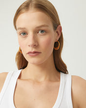 Load image into Gallery viewer, Brie Leon Maddox Hoops - Gold