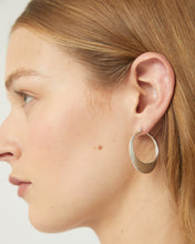 Load image into Gallery viewer, Brie Leon Maddox Hoops - Silver