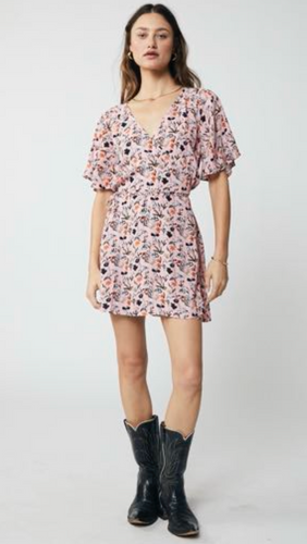 Rue Stiic Nina Wrap Dress - Wildflower