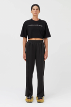 Load image into Gallery viewer, C&amp;M Pierre Cropped Tee - Black