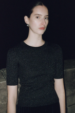 Load image into Gallery viewer, Rowie Stanley Lurex Knit Tee