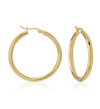 Load image into Gallery viewer, Saint Valentine Classic Hoops - Large