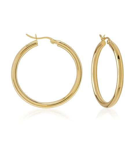 Saint Valentine Classic Hoops - Large