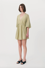 Load image into Gallery viewer, Rowie Amelia Stripe Mini Dress