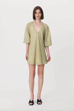 Load image into Gallery viewer, Rowie Amelia Stripe Mini Dress