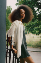 Load image into Gallery viewer, Rowie Faye Silk Oversized Shirt - Banana