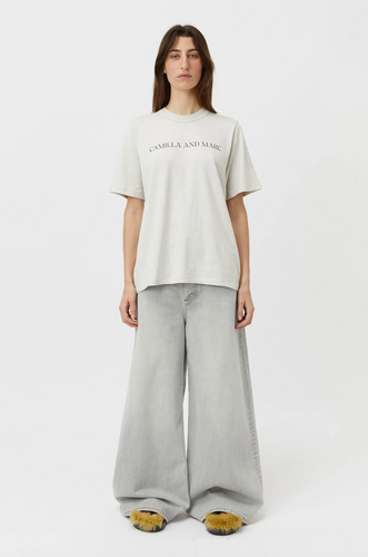 C&M Asher Tee - Oatmeal Marle