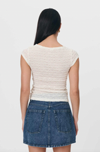 Load image into Gallery viewer, Rowie Galo Daisy Lace Tee