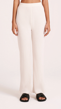 Load image into Gallery viewer, Nude Lucy Lounge Ribbed Pant - Cream Marle