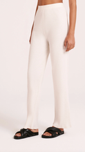 Load image into Gallery viewer, Nude Lucy Lounge Ribbed Pant - Cream Marle