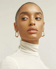 Load image into Gallery viewer, Brie Leon Organica Bent Hoops