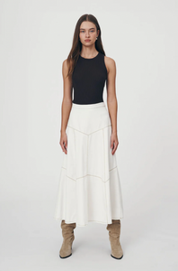 Rowie Paloma Organic Midi Skirt