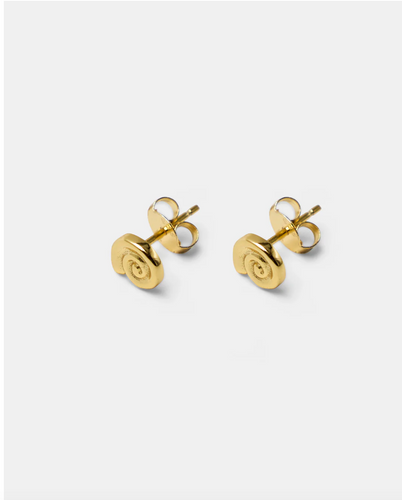 Brie Leon Mini Spiral Earrings