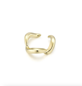 F+H Wave Ear Cuff