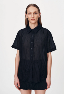 Rowie Mason Silk Shirt - Noir