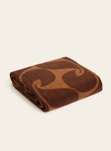 Soleil Soleil Wave Towel - Umber