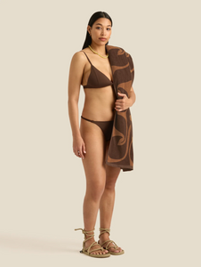 Soleil Soleil Wave Towel - Umber