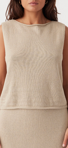 Arcaa Poppy Vest - Taupe