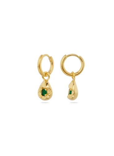 Avant Studio Mimi Earrings - Emerald