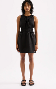 Nude Lucy Jaxson Linen Mini Dress