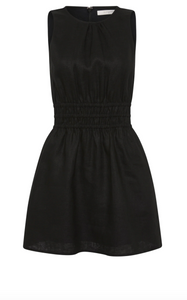 Nude Lucy Jaxson Linen Mini Dress