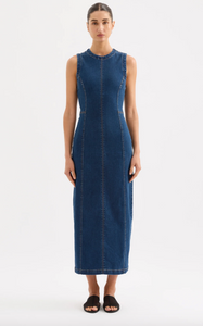 Nude Lucy Ida Denim Maxi Dress