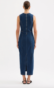 Nude Lucy Ida Denim Maxi Dress