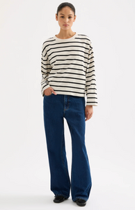 Nude Lucy Val Stripe LS Tee