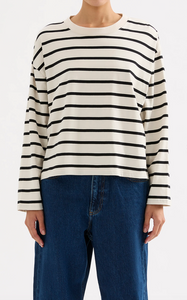 Nude Lucy Val Stripe LS Tee