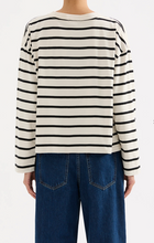 Load image into Gallery viewer, Nude Lucy Val Stripe LS Tee