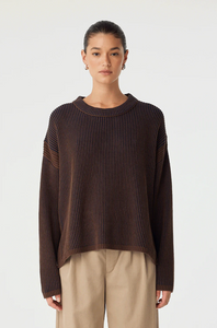 Arcaa Josie Sweater - Espresso