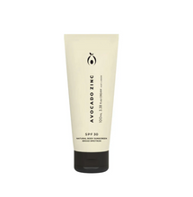 Load image into Gallery viewer, Avocado Zinc SPF30 Natural Body Sunscreen