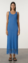 Load image into Gallery viewer, Zulu &amp; Zephyr Crochet Knit Dress - Bright Blue