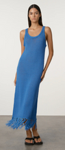 Load image into Gallery viewer, Zulu &amp; Zephyr Crochet Knit Dress - Bright Blue