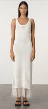 Load image into Gallery viewer, Zulu &amp; Zephyr Crochet Knit Dress - White