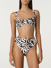 Load image into Gallery viewer, Zulu &amp; Zephyr Paint Flower Balconette Bra Cup