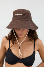 Load image into Gallery viewer, Zulu &amp; Zephyr Bucket Hat - Cocoa